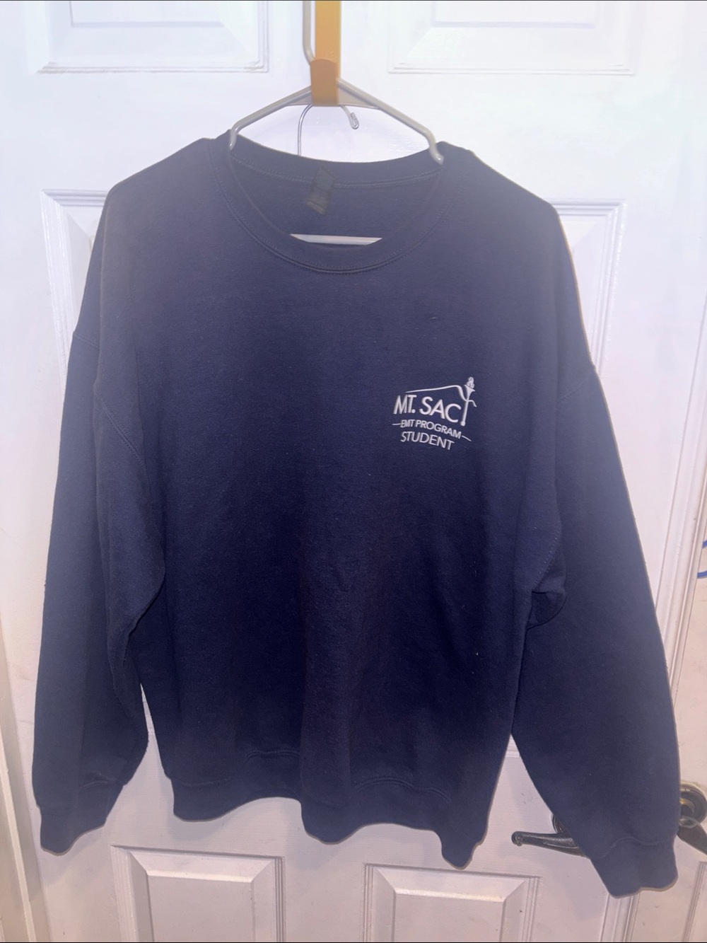 Gildan Black Mt. SAC Student Crewneck Sweatshirt